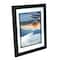 Home Black Studio Frame with Mat by Studio Décor®